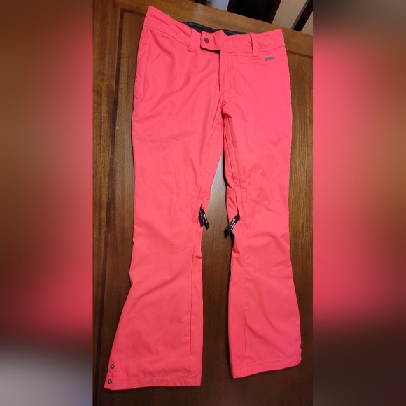 Dark Coral Nomis Women's Snow Pants - Picture 1 of 8
